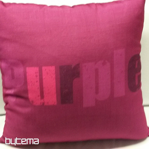 Decorative cushion cover COLORS PURPLE