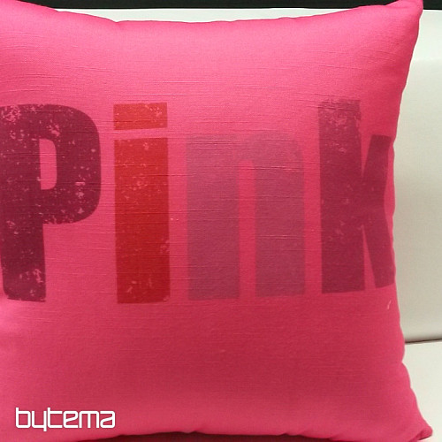 Decorative cushion cover COLORS PINK