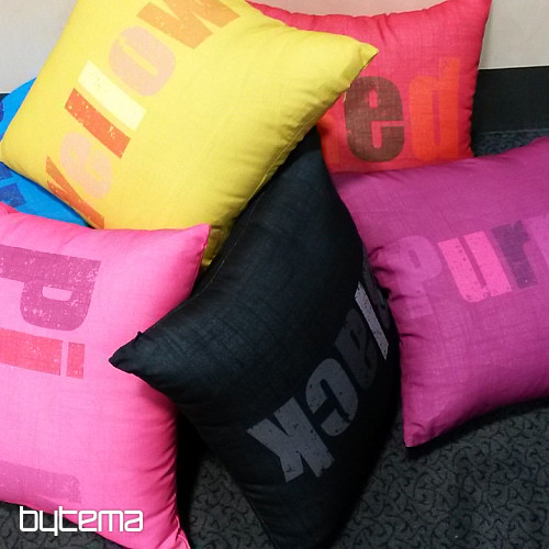 Decorative cushion cover COLORS BLUE