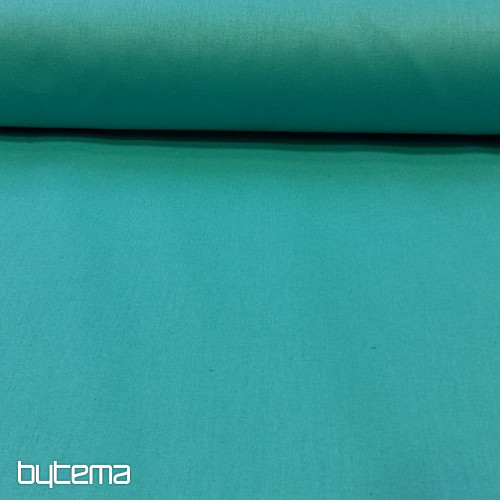 Cotton fabric UNI TURQUOISE