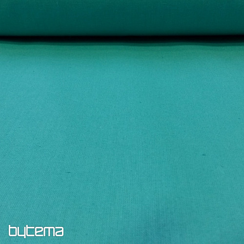 Cotton fabric UNI TURQUOISE