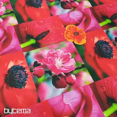 Decorative fabric JAPANESE GARDEN digital printing