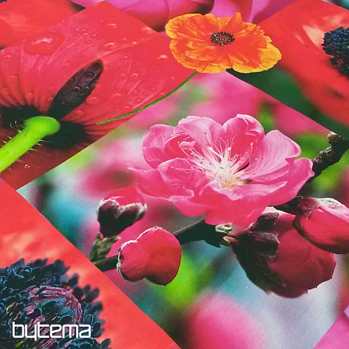 Decorative fabric JAPANESE GARDEN digital printing