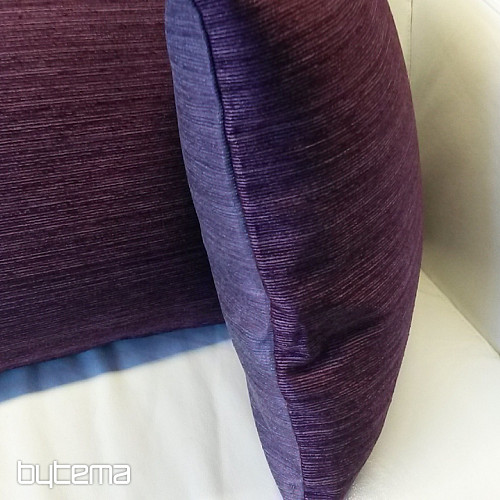 Chenille pillow-case ELIA purple