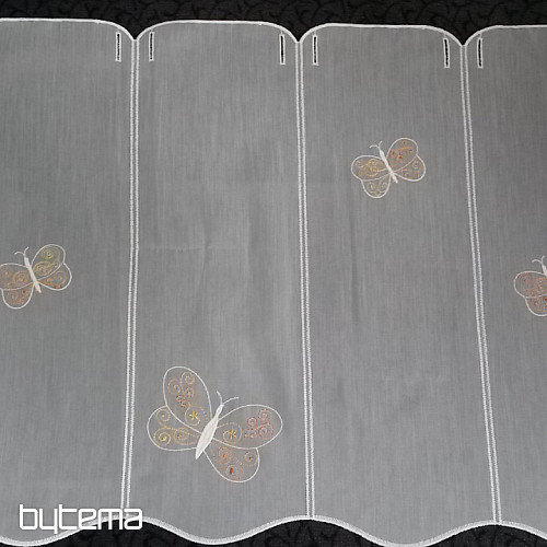 Stained glass curtain BUTTERFLIES
