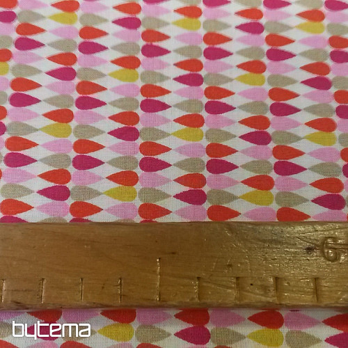 Decorative fabric PLIMA pink