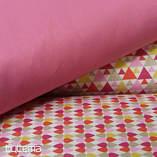 Decorative fabric TIGAYA pink
