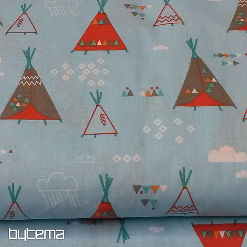 Decorative fabric INDIAN TEPEE