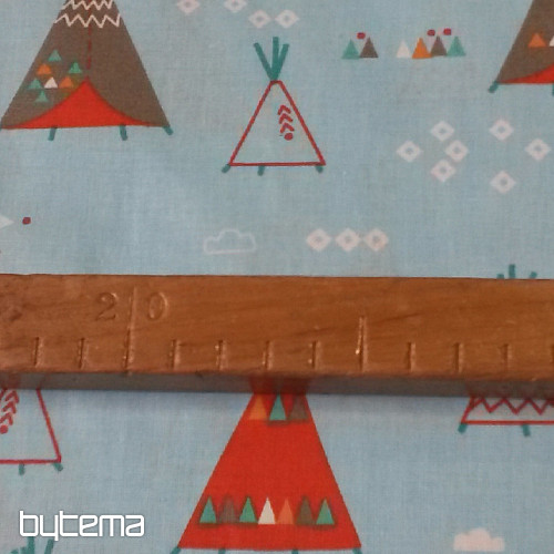 Decorative fabric INDIAN TEPEE