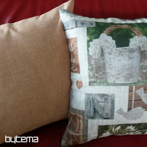 Decorative cushion cover EDGAR 103 CAPUCINO