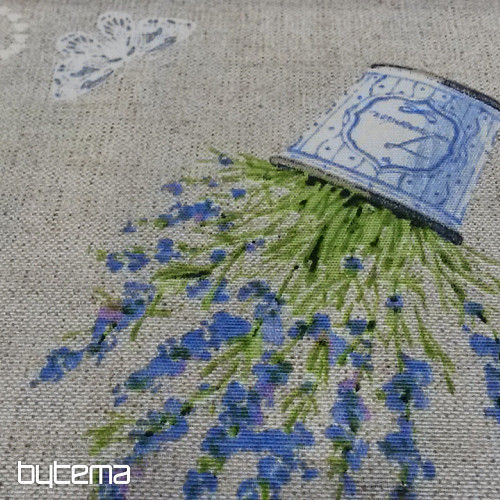 Decorative fabric LAVENDER blue