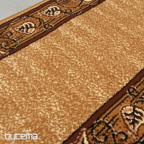 Carpet tread FELIKS leaves beige