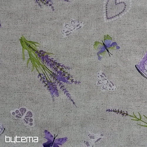 Decorative fabric LAVENDER Iilac