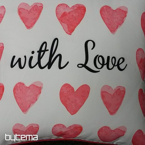Decorative cushion cover LOVE 4