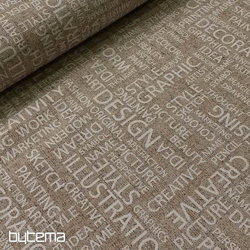 ART LETRAS decorative fabric