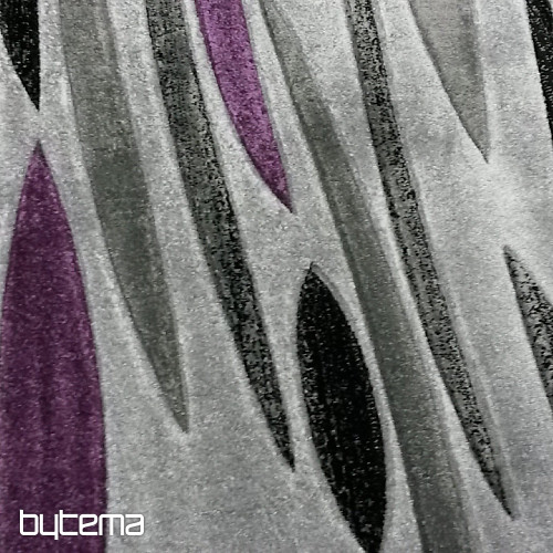 Piece carpet FANTASY gray purple