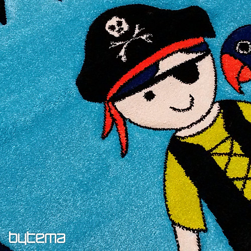 Childrens piece rug PIRATE