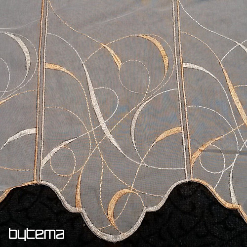 curtain ORNAMENT ORANGE
