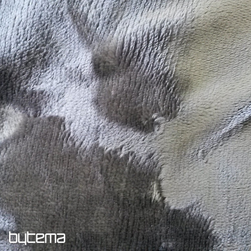 Microflannel sheet SLEEP WELL dark. grey