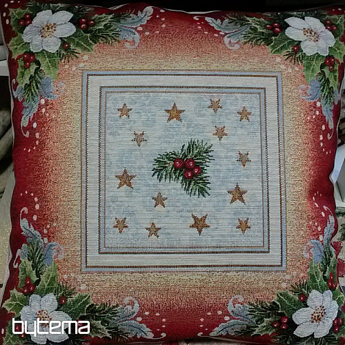 Christmas tapestry cover ROSE hem