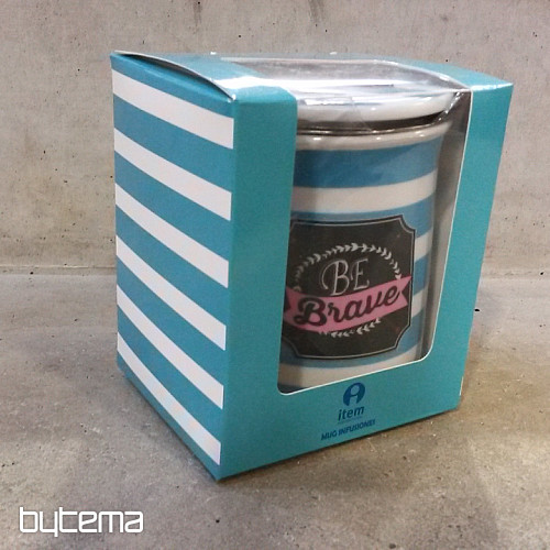 Mug with lid and strainer SUMMER RIDE 280ml