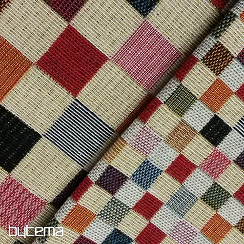 Decorative fabric CHESS 1 cm