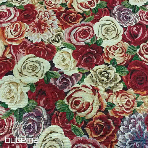 Tapestry fabric ROSE
