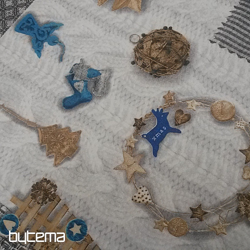 Decorative fabric NEVADA blue