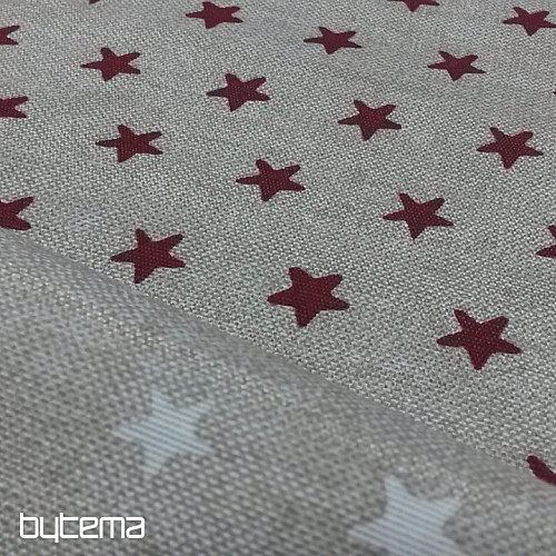 Decorative fabric STELLA GRANATE