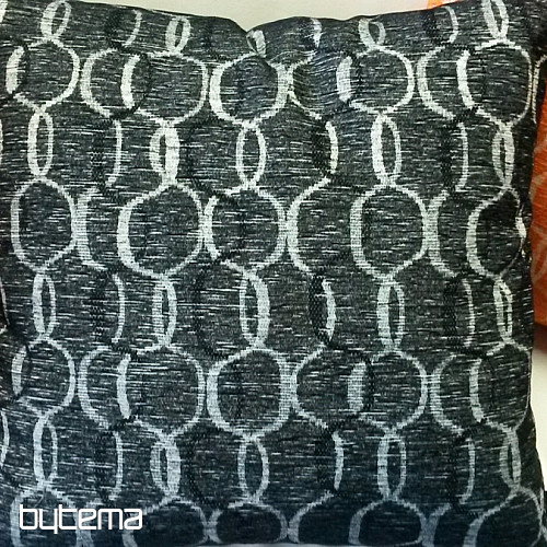 Decorative cushion cover DAKAR anthracite