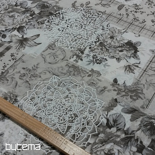 Decorative fabric CINTIA GRIS