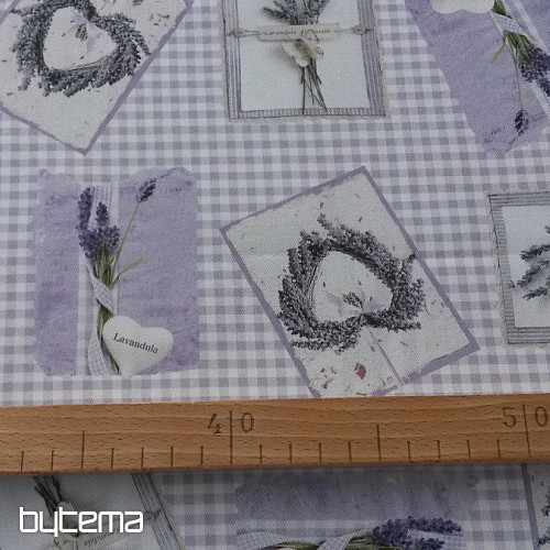 Decorative fabric LAVANDA  CHAMP C