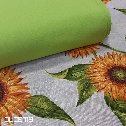LISO green fresh decorative fabric