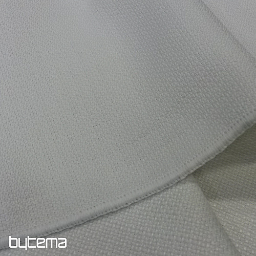 Decorative fabric GERSTER 7669/02 white