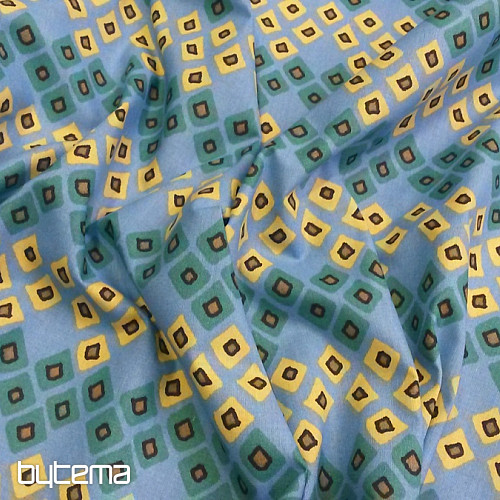 Decorative fabric ETHNO DOZALI bleu