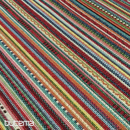 Decorative fabric GEO 093 mini stripes