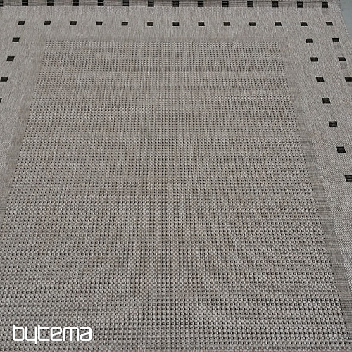 Buckle carpet FLOORLUX 20329/04 silver-black