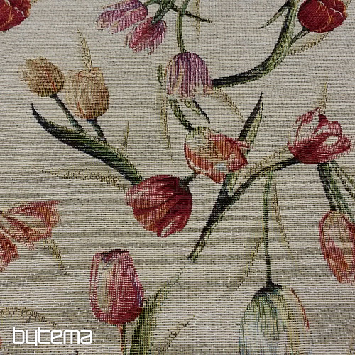 Tapestry fabric TULIPS
