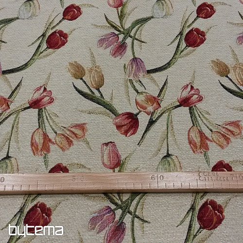 Tapestry fabric TULIPS