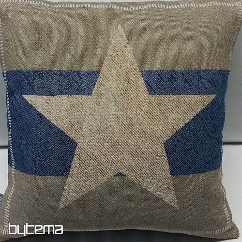 Tapestry cushion cover BLUE STAR 2