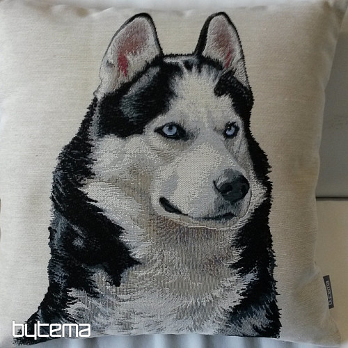 Tapestry cushion cover HUSKY