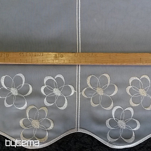 Brise-bise woven curtain V2914