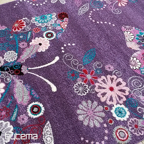 Children carpet BELLA KIDS 3 violel