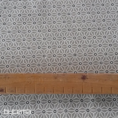 Decorative fabric SAKI 25 beige-gray