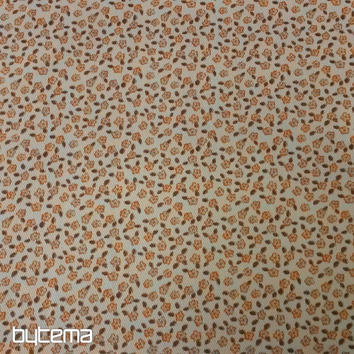 Decorative fabric TVIST PRINCESS F01 orange
