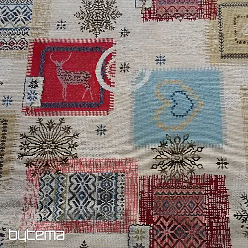 Tapestry fabric Christmas KANDU