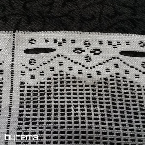 Jacquard curtain for stained glass window 11542