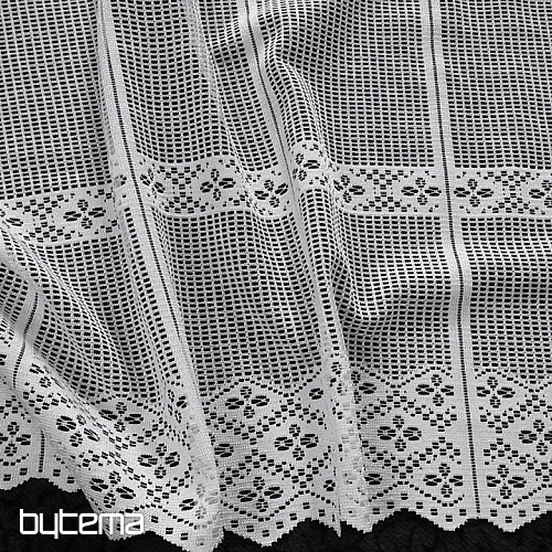 Jacquard curtain for stained glass window 11542