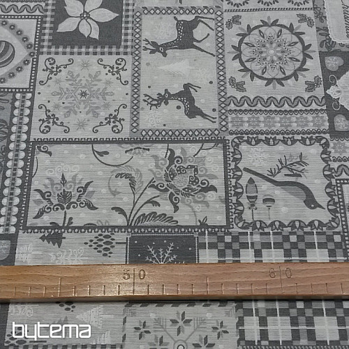 Decorative fabric TIROL gris