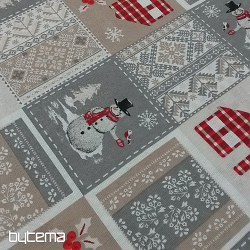 Decorative fabric SANTA gris